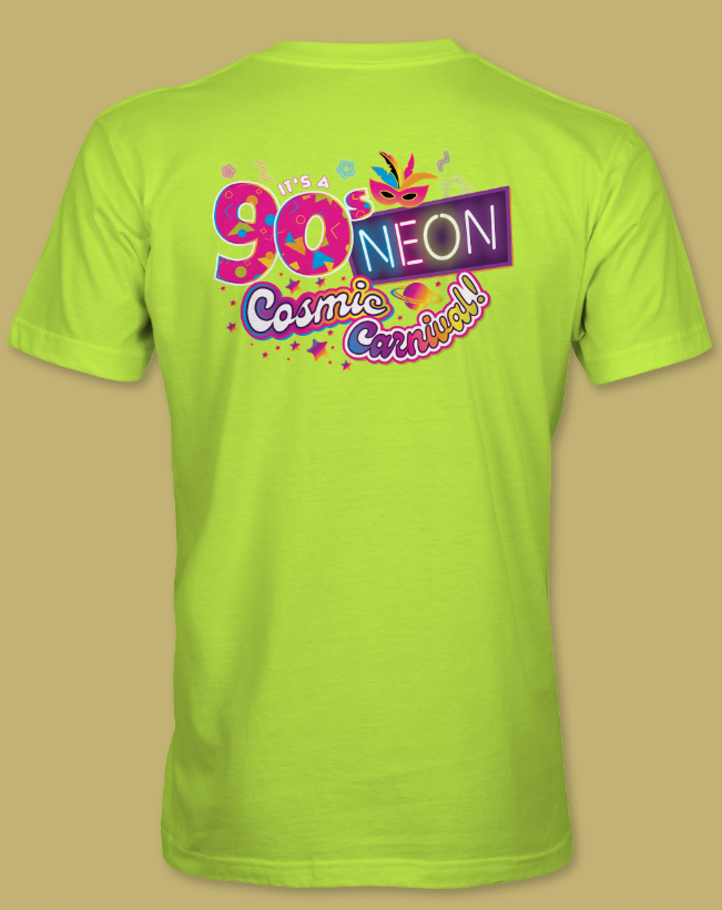 90s Neon Logo Shirt- Limited Edition!