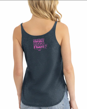 2025 Official Fantasy Fest Ladies Tank Bedtime Stories and Magical Monsters