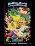 Official 2025 Fantasy Fest Poster by Connie Zemcik "Bedtime Stories & Magical Monsters"