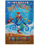 Official 2018 Fantasy Fest Poster Oh The Games We Play!