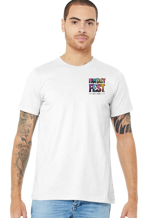 Unisex Fantasy Fest® Zany Kwerky White Jersey Tee