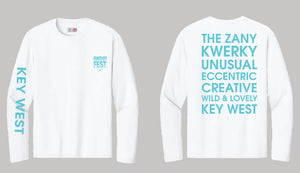 Fantasy Fest Cooling Performance Long Sleeve White