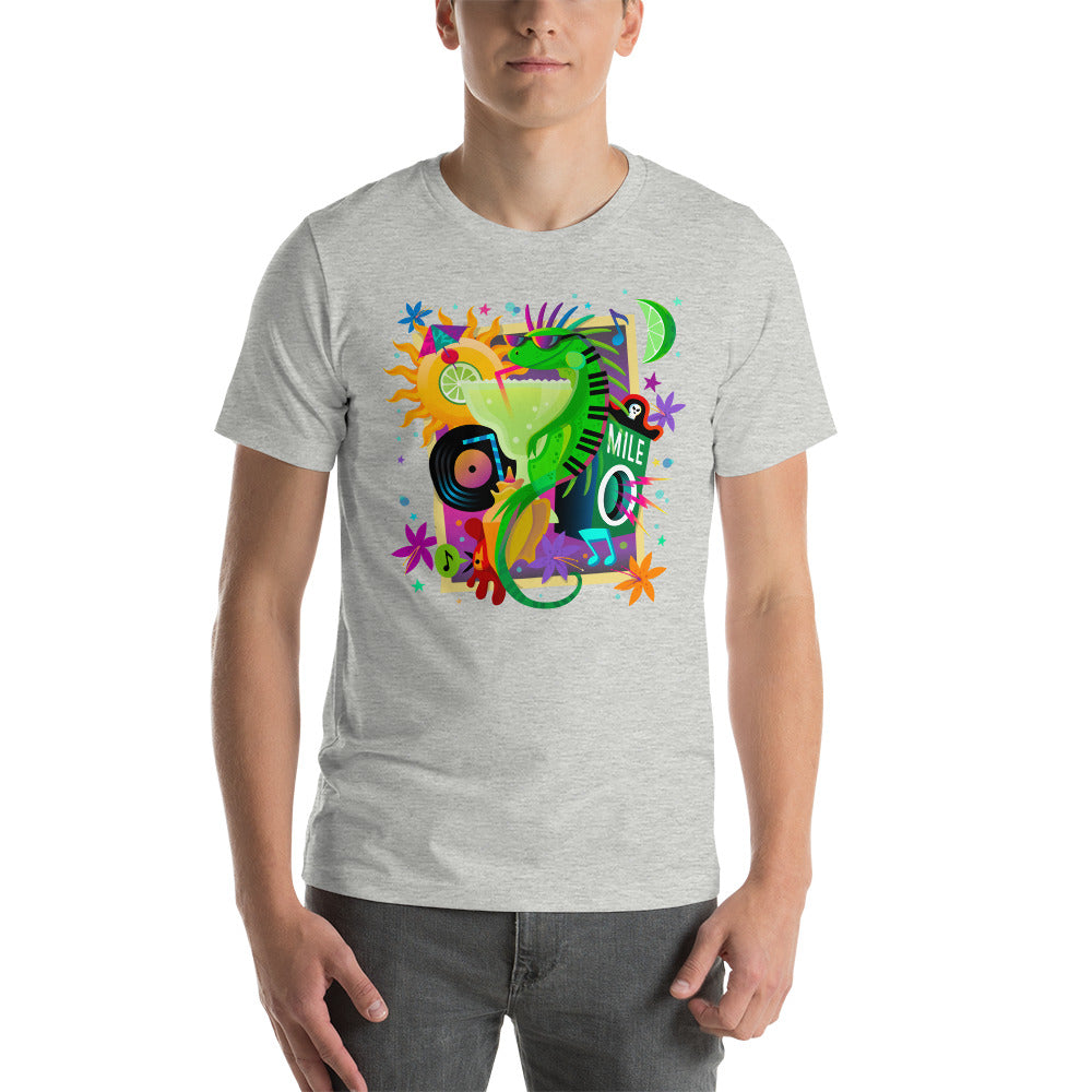 "Iguana Have a Party!" Fantasy Fest Unisex t-shirt