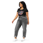 2024 90s Neon Cosmic Carnival Women’s Crop Tee