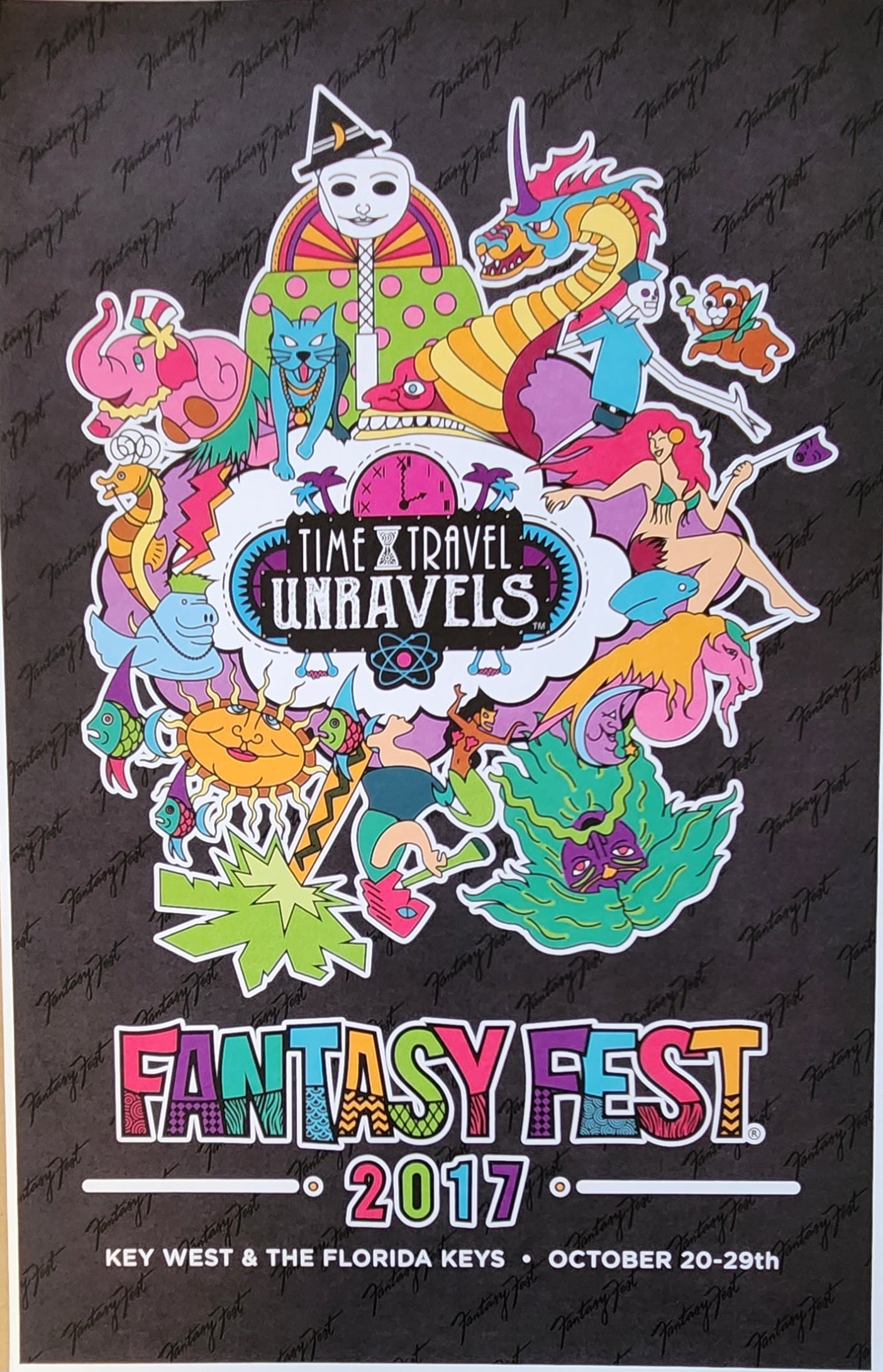 Official 2017 Time Travel Unravels® Poster
