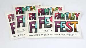 Fantasy Fest Stickers $3.50 Each